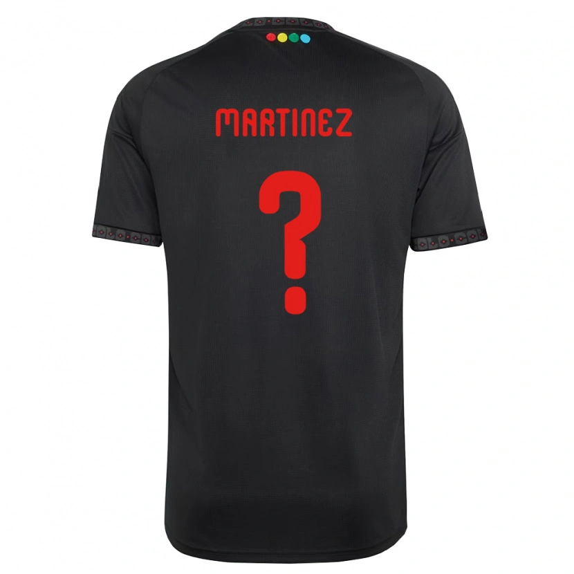 Danxen Damen Ivan Martinez #0 Schwarz Rot Auswärtstrikot Trikot 2026/27 T-Shirt