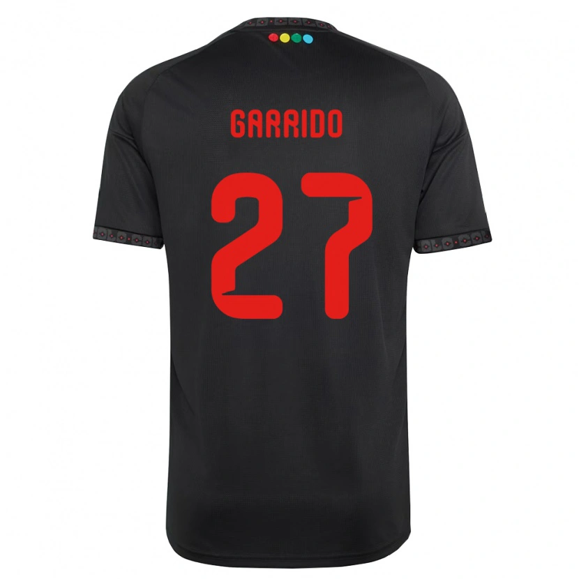 Danxen Damen Franco Garrido #27 Schwarz Rot Auswärtstrikot Trikot 2026/27 T-Shirt