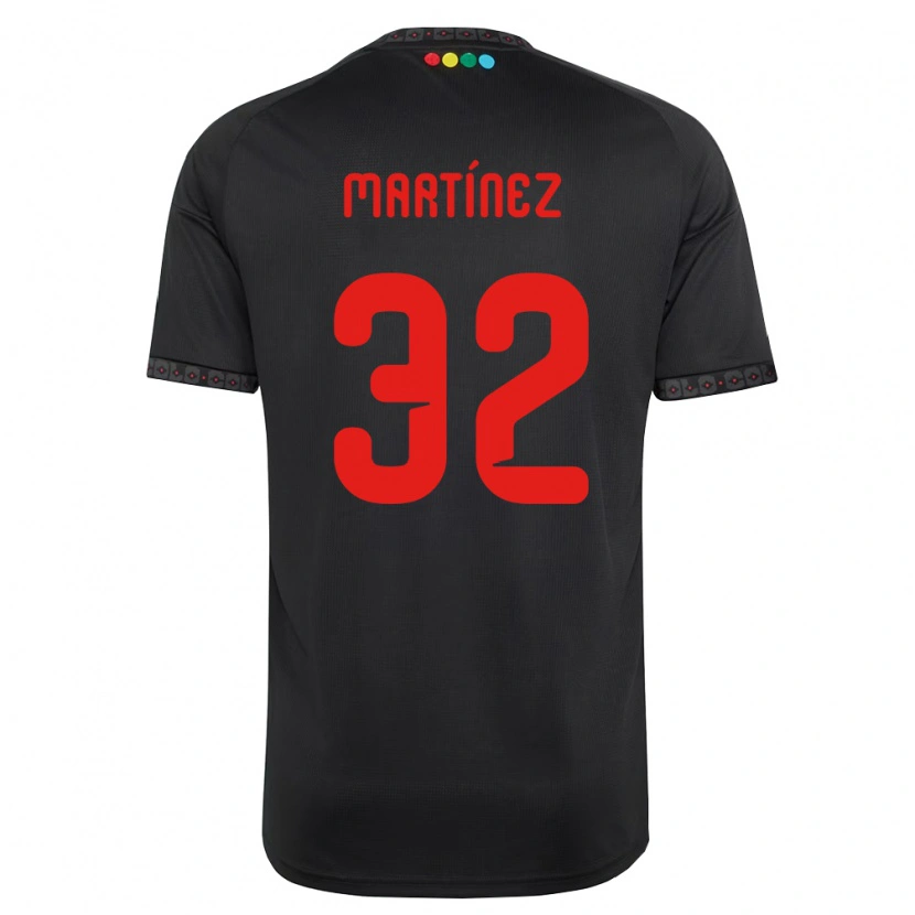 Danxen Damen Vicente Martínez #32 Schwarz Rot Auswärtstrikot Trikot 2026/27 T-Shirt