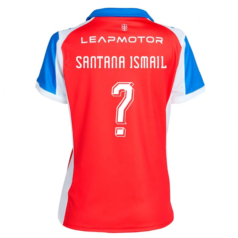 Danxen Damen Benjamin Santana Ismail #0 Rot Blau Auswärtstrikot Trikot 2026/27 T-Shirt