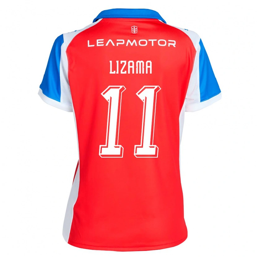 Danxen Damen Bayron Lizama #11 Rot Blau Auswärtstrikot Trikot 2026/27 T-Shirt