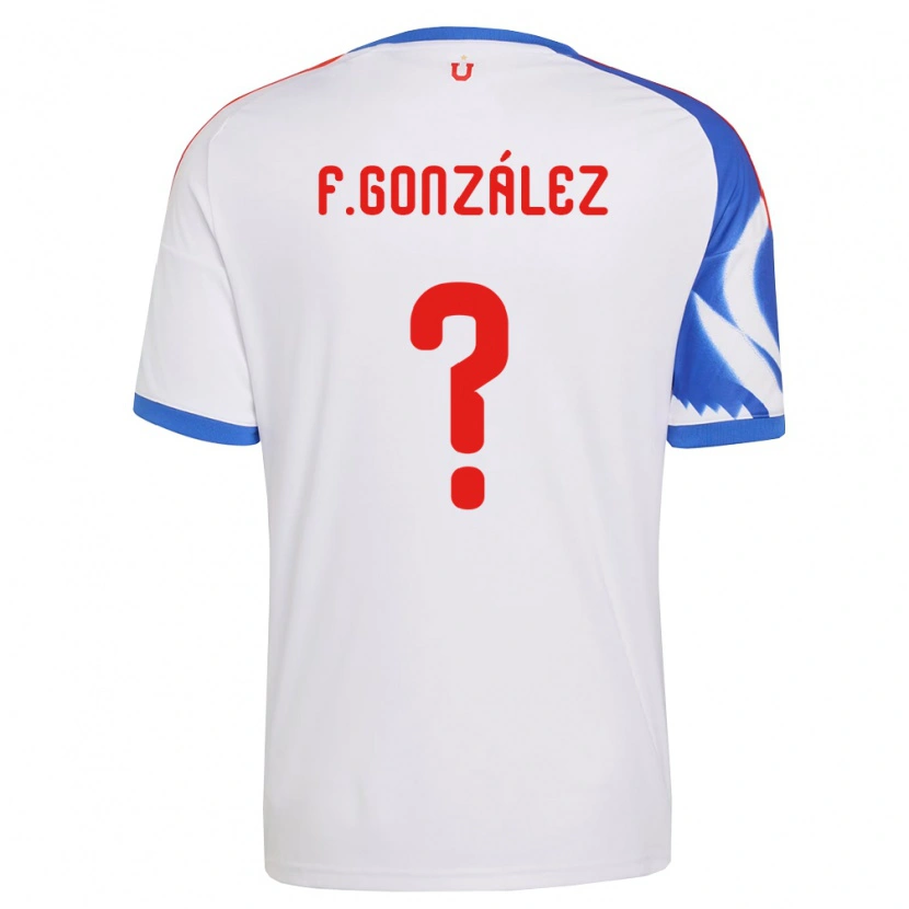 Danxen Damen Fernando González #0 Weiß Marineblau Auswärtstrikot Trikot 2026/27 T-Shirt