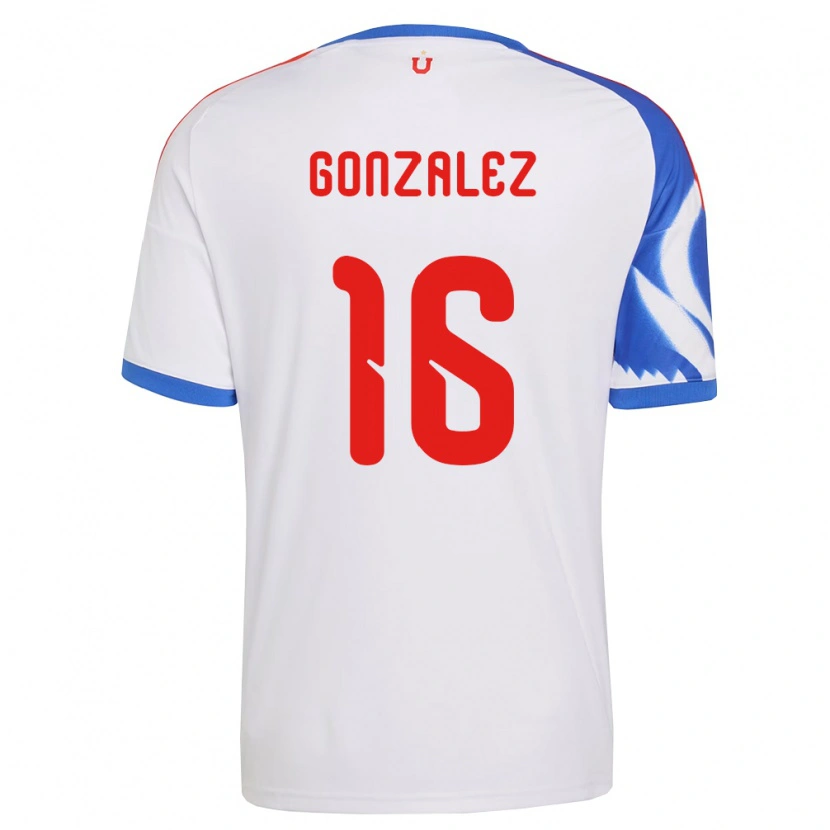 Danxen Damen Monserratt González #16 Weiß Marineblau Auswärtstrikot Trikot 2026/27 T-Shirt