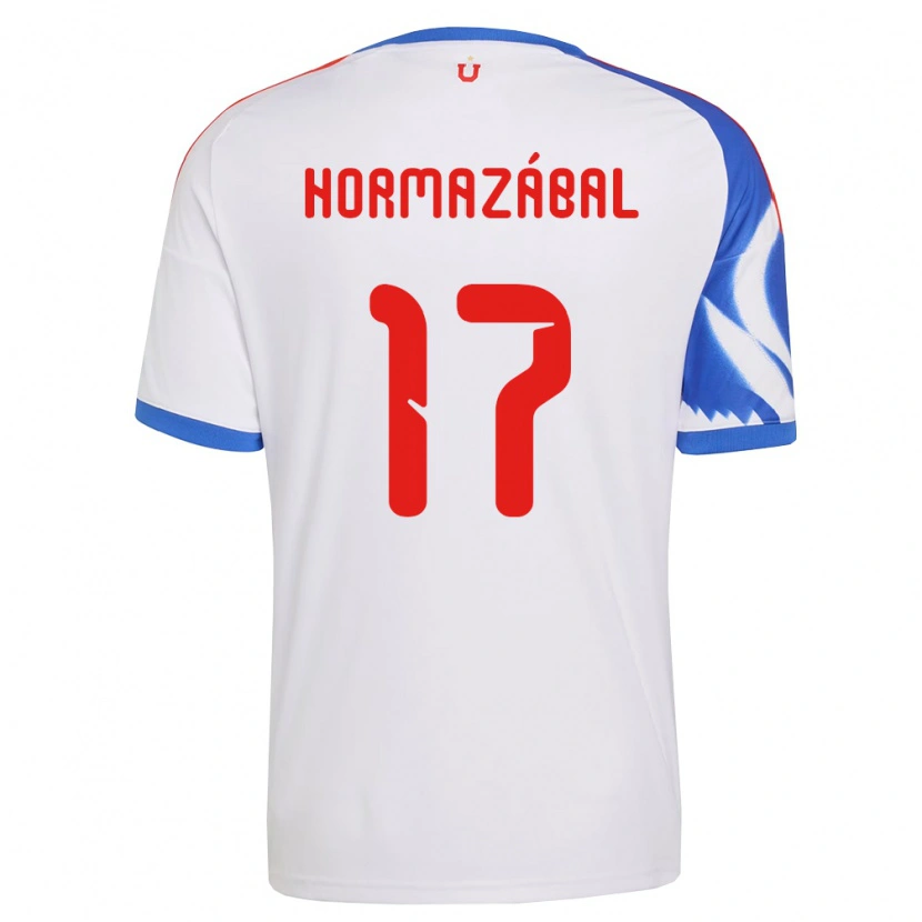 Danxen Damen Fabián Hormazábal #17 Weiß Marineblau Auswärtstrikot Trikot 2026/27 T-Shirt