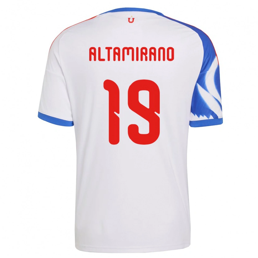 Danxen Damen Javier Altamirano #19 Weiß Marineblau Auswärtstrikot Trikot 2026/27 T-Shirt