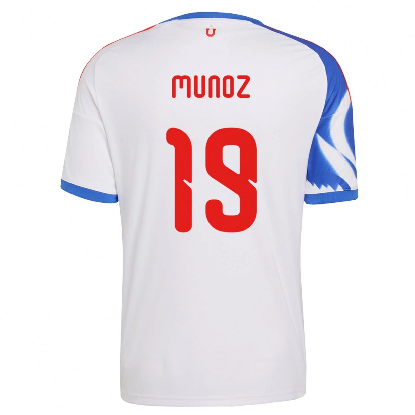 Danxen Damen Cristóbal Muñoz #19 Weiß Marineblau Auswärtstrikot Trikot 2026/27 T-Shirt