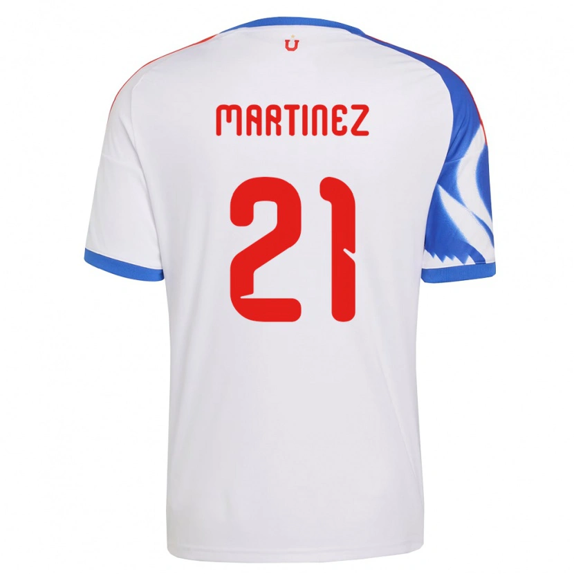 Danxen Damen Maria Martínez #21 Weiß Marineblau Auswärtstrikot Trikot 2026/27 T-Shirt