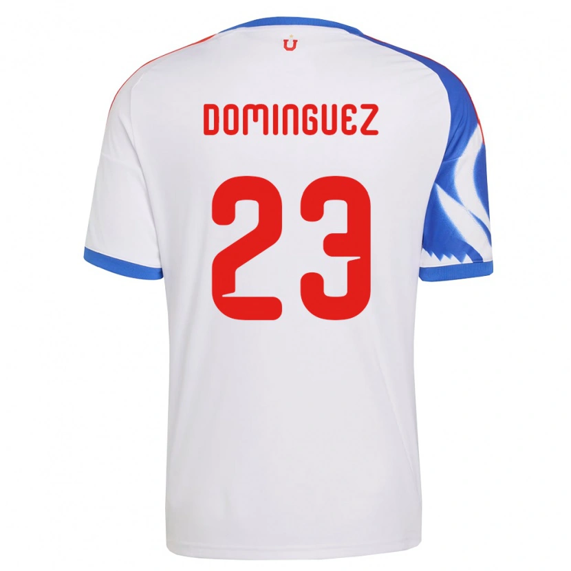 Danxen Damen Nery Dominguez #23 Weiß Marineblau Auswärtstrikot Trikot 2026/27 T-Shirt