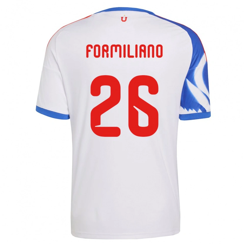 Danxen Damen Fabricio Formiliano #26 Weiß Marineblau Auswärtstrikot Trikot 2026/27 T-Shirt