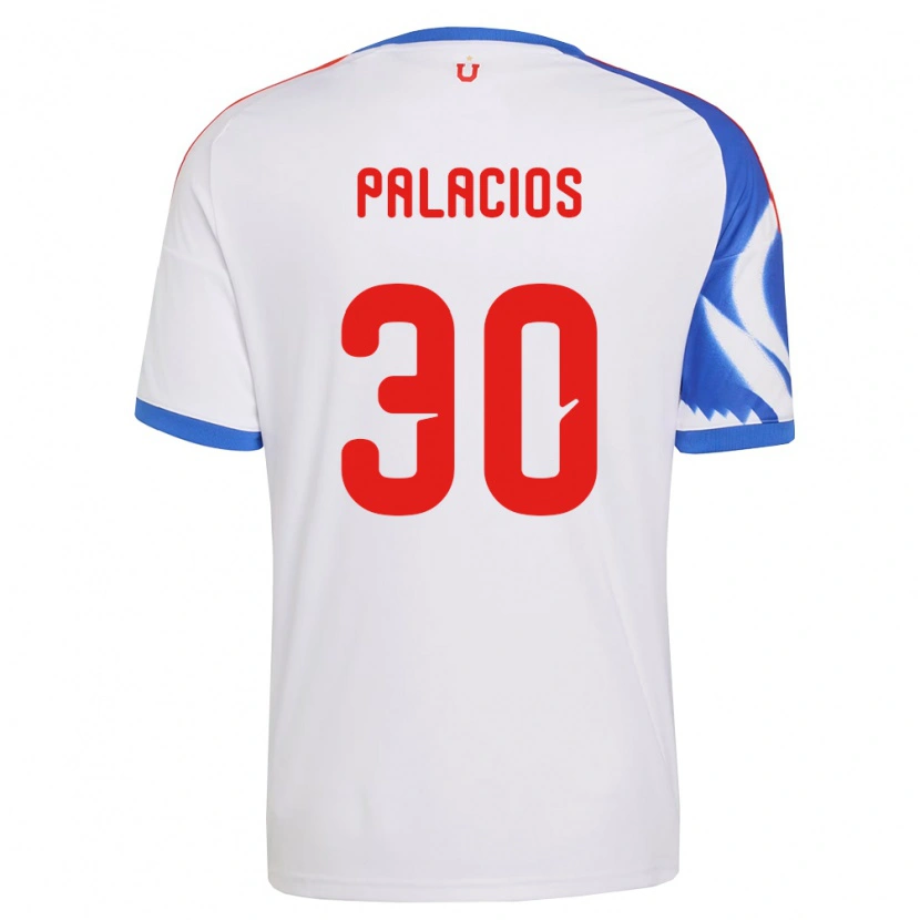 Danxen Damen Cristian Palacios #30 Weiß Marineblau Auswärtstrikot Trikot 2026/27 T-Shirt