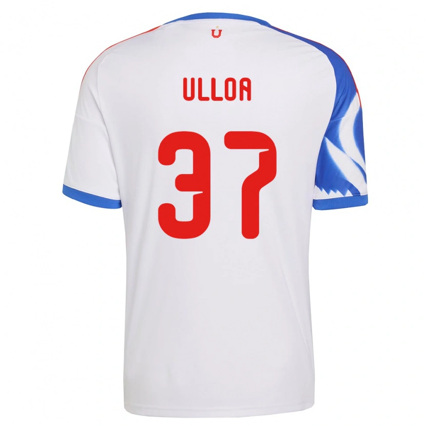 Danxen Damen Cristóbal Ulloa #37 Weiß Marineblau Auswärtstrikot Trikot 2026/27 T-Shirt