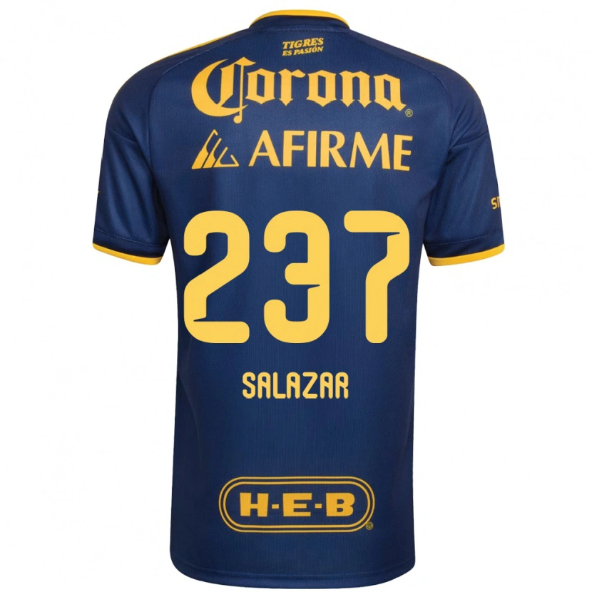 Danxen Damen Bryan Salazar #237 Königsblau Gelb Auswärtstrikot Trikot 2026/27 T-Shirt
