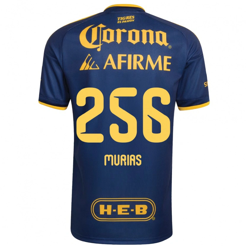 Danxen Damen Mauricio Murias #256 Königsblau Gelb Auswärtstrikot Trikot 2026/27 T-Shirt