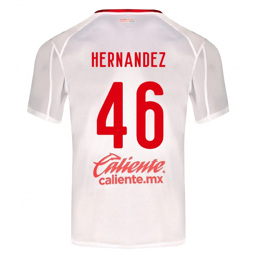 Danxen Damen Carlos Hernández #46 Weiß Grün Rot Auswärtstrikot Trikot 2026/27 T-Shirt