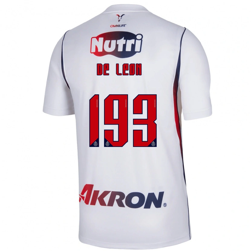 Danxen Damen Jared De León #193 Rot Weiß Marineblau Auswärtstrikot Trikot 2026/27 T-Shirt