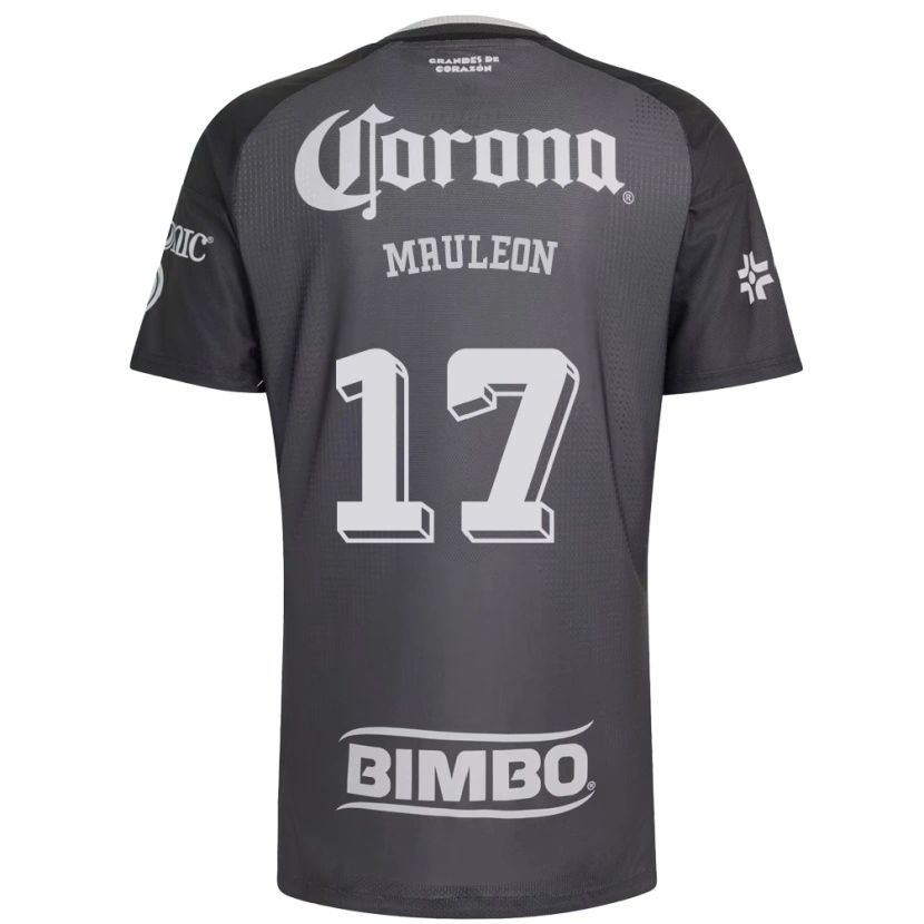 Danxen Damen Natalia Mauleon #17 Grau Weiß Schwarz Auswärtstrikot Trikot 2026/27 T-Shirt