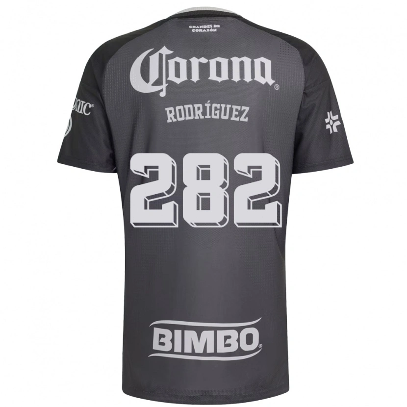 Danxen Damen Francisco Rodríguez #282 Grau Weiß Schwarz Auswärtstrikot Trikot 2026/27 T-Shirt