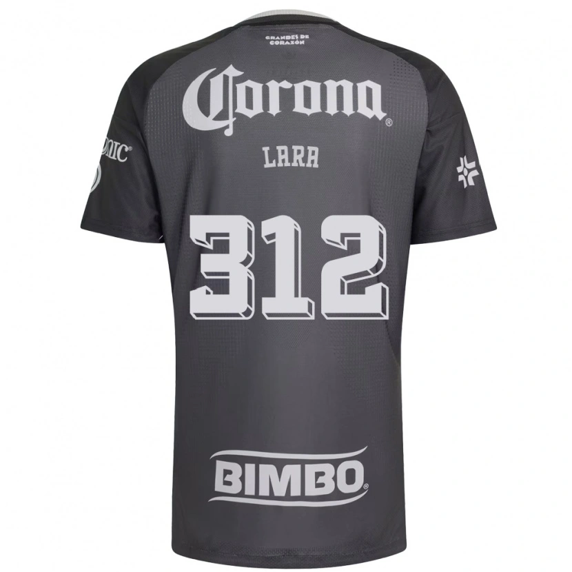 Danxen Damen Diego Lara #312 Grau Weiß Schwarz Auswärtstrikot Trikot 2026/27 T-Shirt