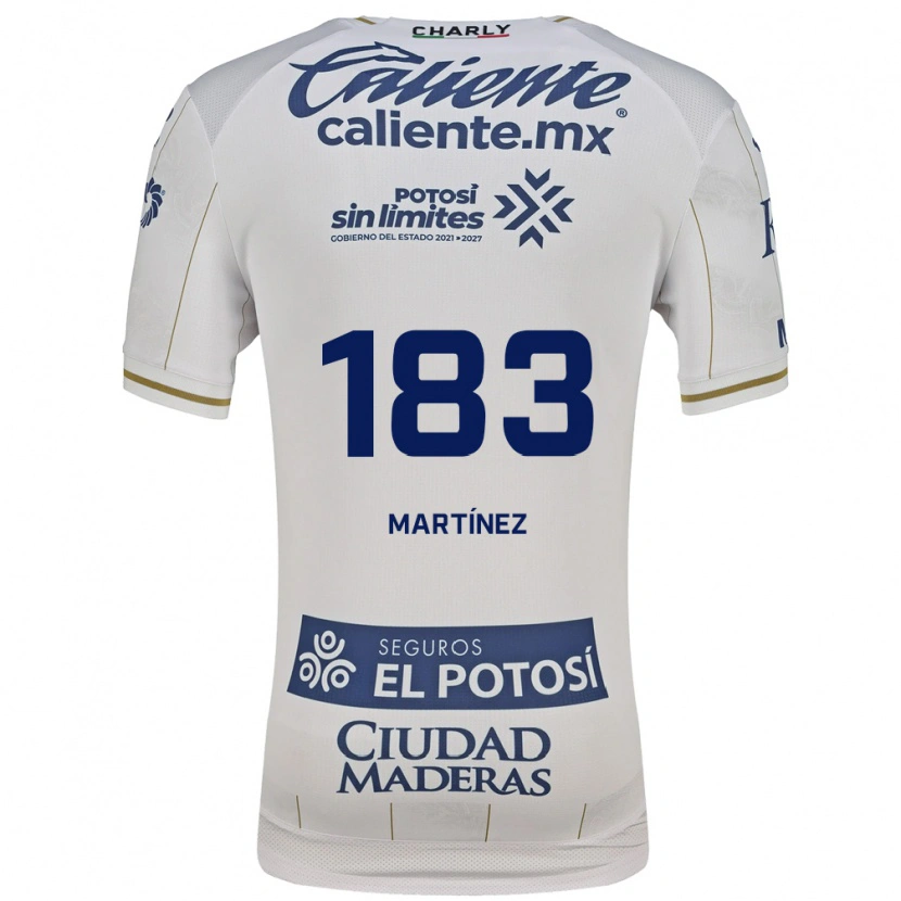 Danxen Damen Fabio Martínez #183 Weiß Blau Auswärtstrikot Trikot 2026/27 T-Shirt