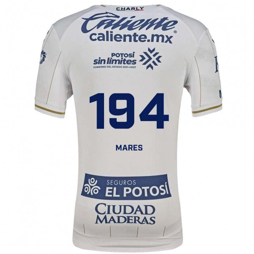 Danxen Damen Cristian Mares #194 Weiß Blau Auswärtstrikot Trikot 2026/27 T-Shirt