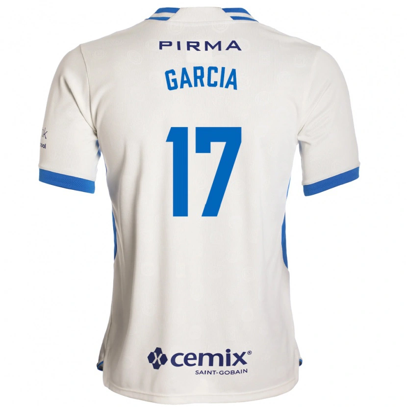 Danxen Damen Amaury García #17 Weiß Blau Rot Auswärtstrikot Trikot 2026/27 T-Shirt
