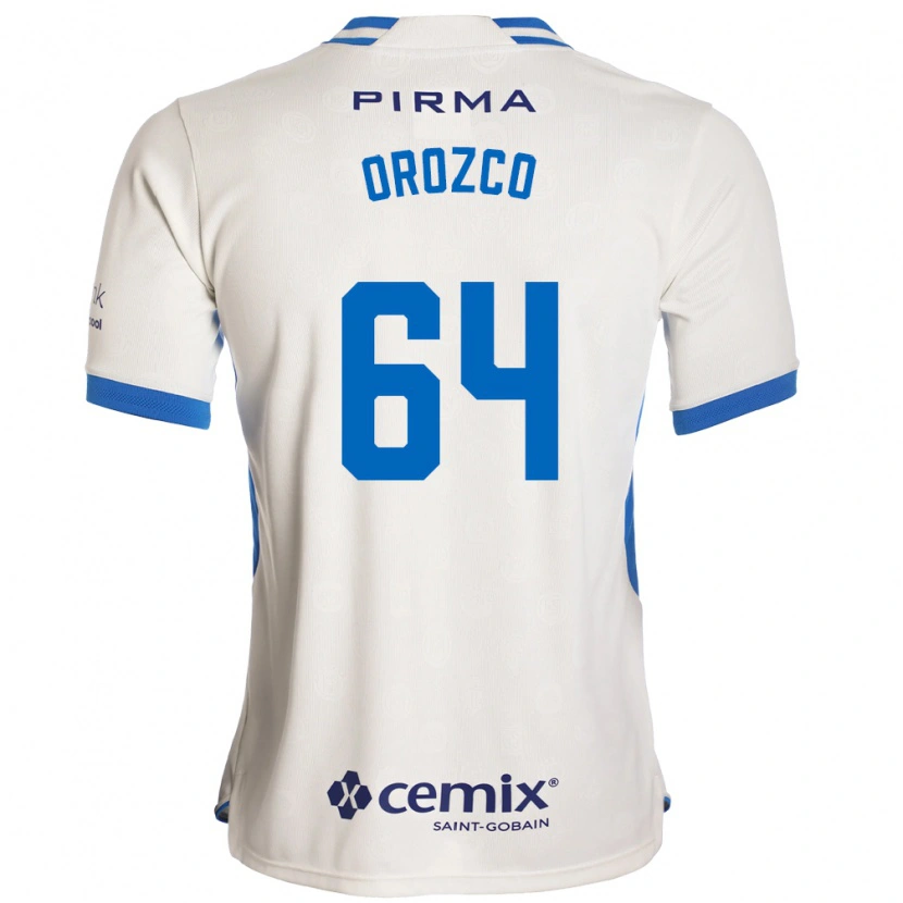 Danxen Damen Fabrizzio Orozco #64 Weiß Blau Rot Auswärtstrikot Trikot 2026/27 T-Shirt