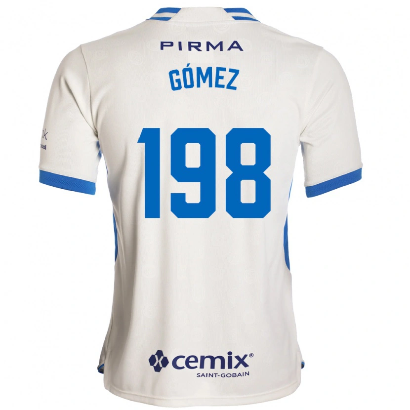 Danxen Damen Luiszael Gómez #198 Weiß Blau Rot Auswärtstrikot Trikot 2026/27 T-Shirt