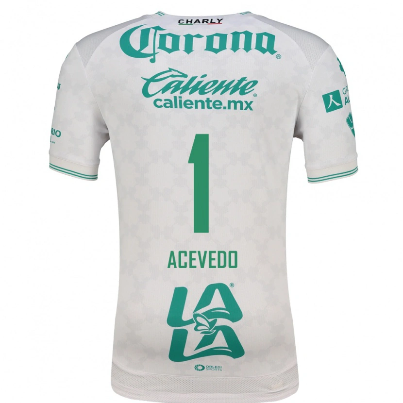 Danxen Damen Carlos Acevedo #1 Hellgrün Weiß Auswärtstrikot Trikot 2026/27 T-Shirt