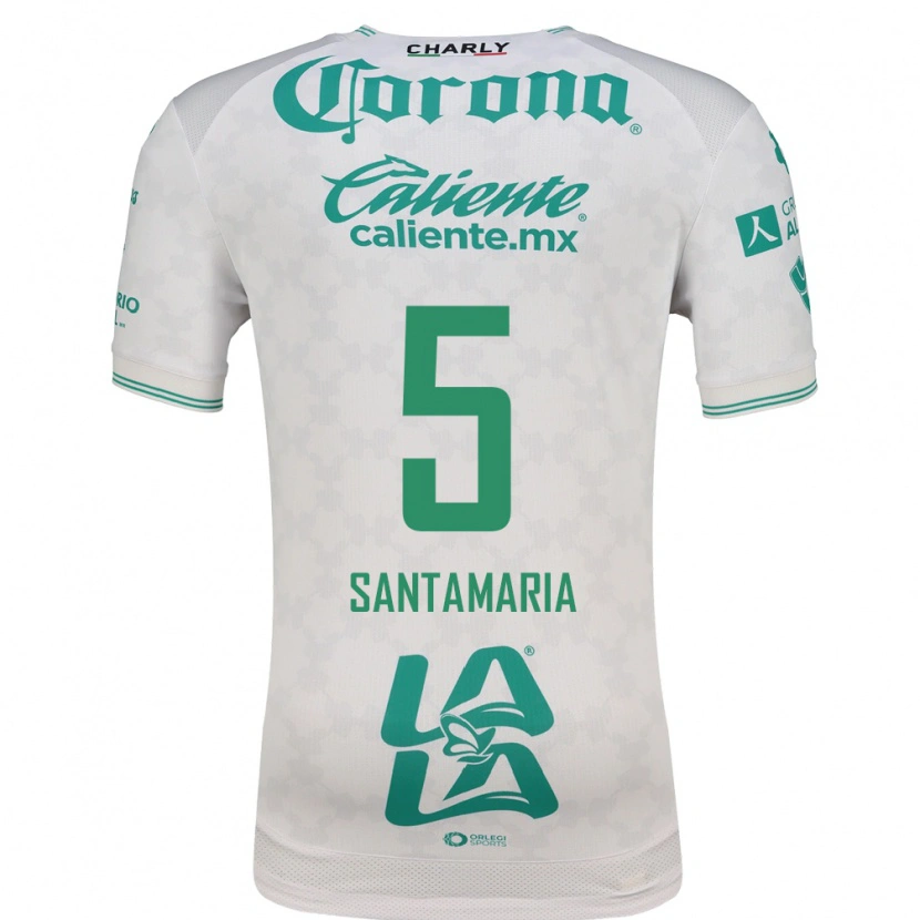Danxen Damen Anderson Santamaría #5 Hellgrün Weiß Auswärtstrikot Trikot 2026/27 T-Shirt