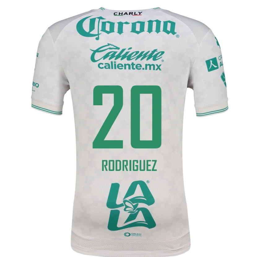 Danxen Damen Hugo Rodriguez #20 Hellgrün Weiß Auswärtstrikot Trikot 2026/27 T-Shirt