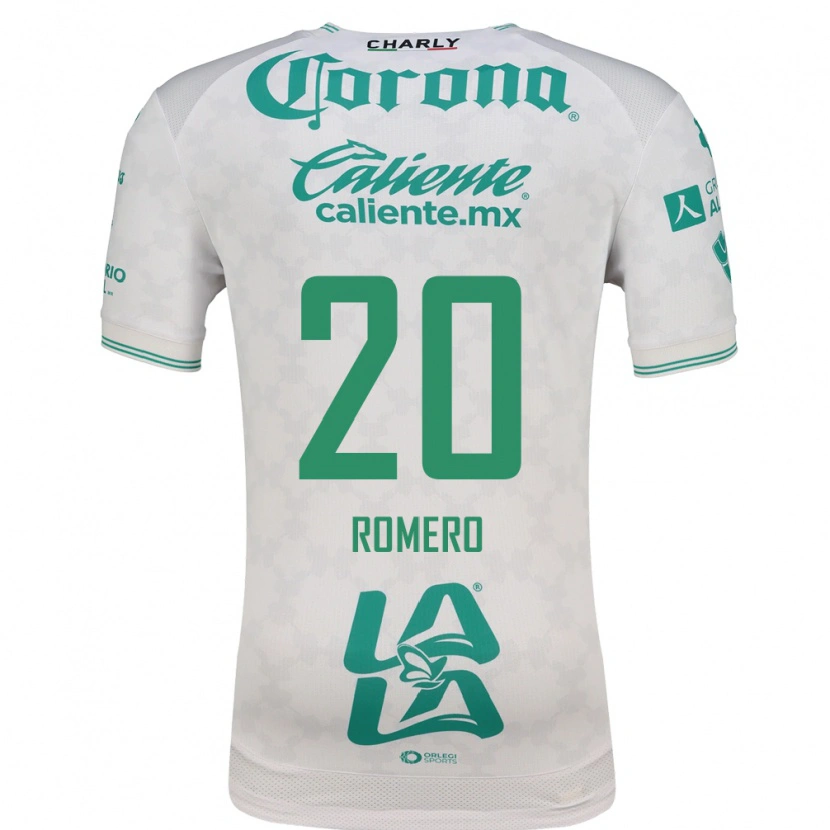 Danxen Damen Lia Romero #20 Hellgrün Weiß Auswärtstrikot Trikot 2026/27 T-Shirt