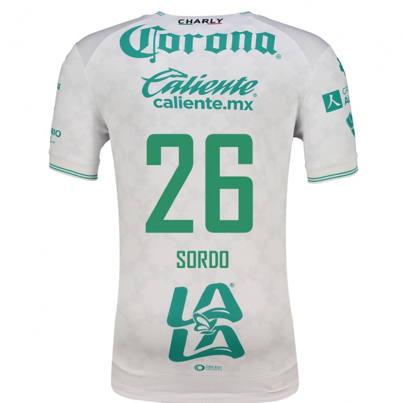 Danxen Damen Ramiro Sordo #26 Hellgrün Weiß Auswärtstrikot Trikot 2026/27 T-Shirt