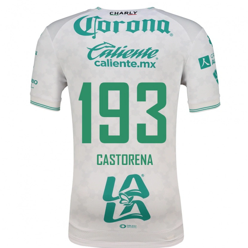 Danxen Damen Damián Castorena #193 Hellgrün Weiß Auswärtstrikot Trikot 2026/27 T-Shirt