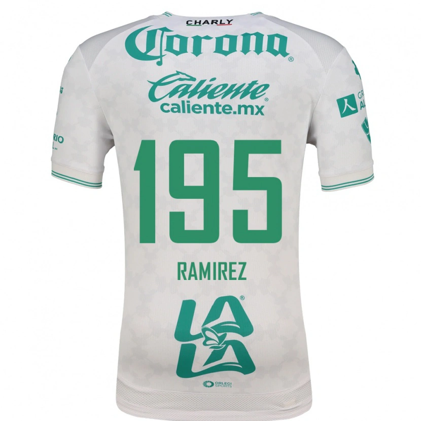 Danxen Damen Jesús Ramírez #195 Hellgrün Weiß Auswärtstrikot Trikot 2026/27 T-Shirt