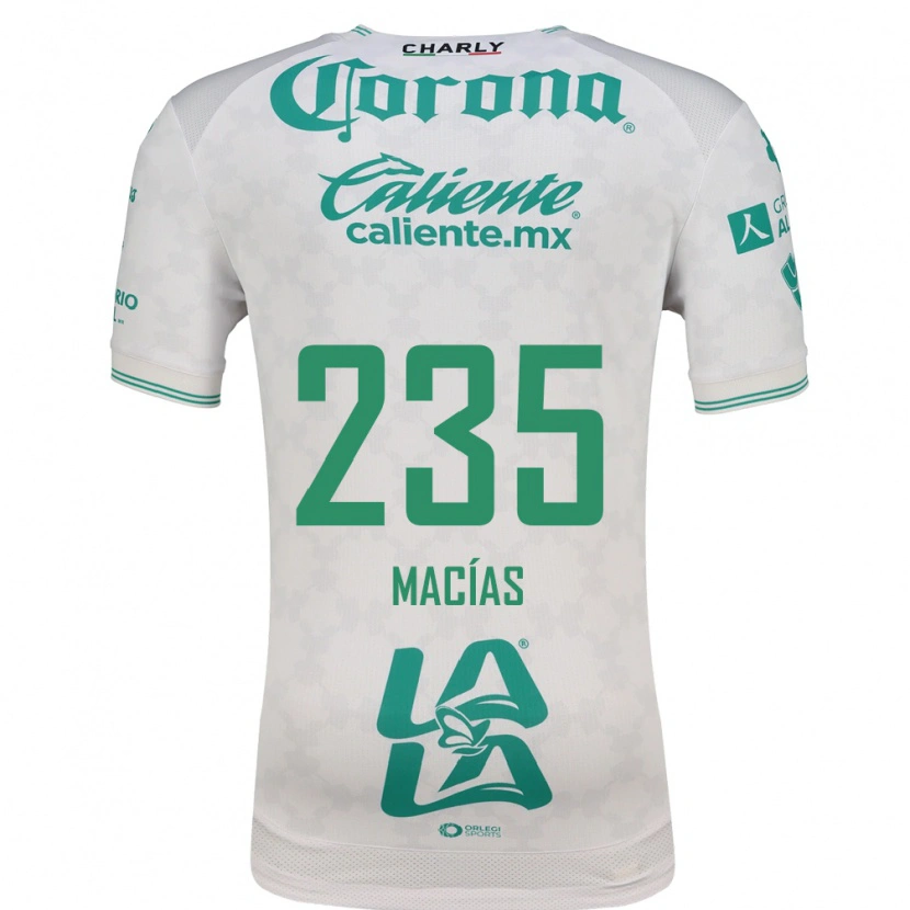 Danxen Damen Jesús Macías #235 Hellgrün Weiß Auswärtstrikot Trikot 2026/27 T-Shirt