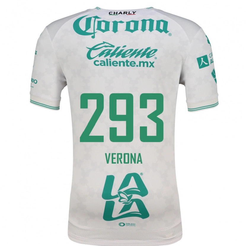Danxen Damen Jesús Verona #293 Hellgrün Weiß Auswärtstrikot Trikot 2026/27 T-Shirt