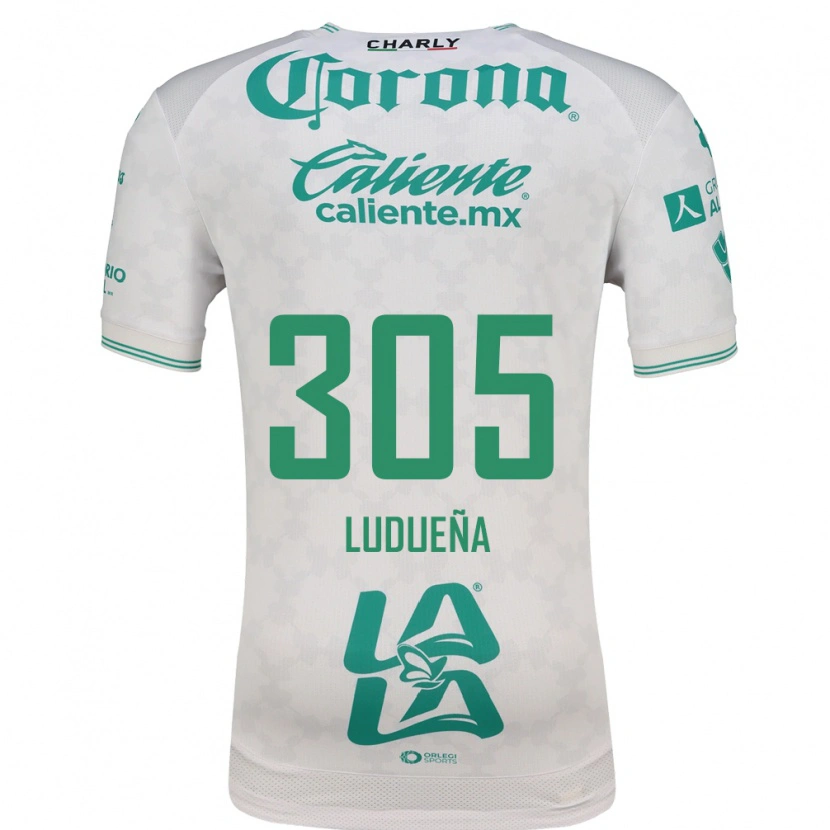 Danxen Damen Daniel Ludueña #305 Hellgrün Weiß Auswärtstrikot Trikot 2026/27 T-Shirt