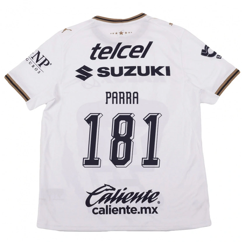 Danxen Damen Rodrigo Parra #181 Weiß Schwarz Braun Auswärtstrikot Trikot 2026/27 T-Shirt