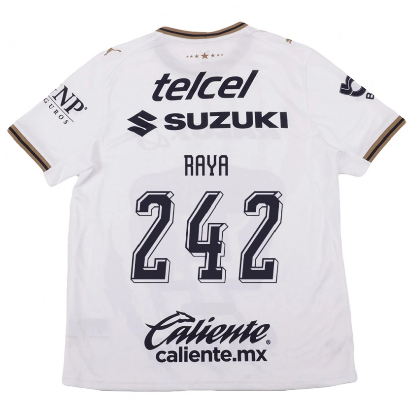 Danxen Damen Félix Raya #242 Weiß Schwarz Braun Auswärtstrikot Trikot 2026/27 T-Shirt