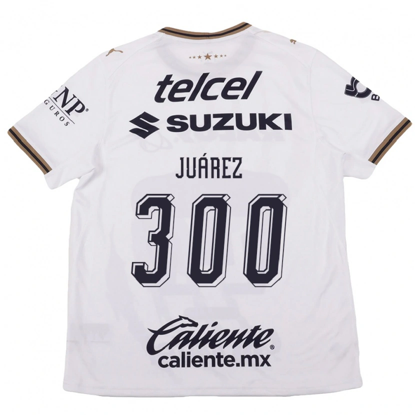 Danxen Damen Jonathan Juárez #300 Weiß Schwarz Braun Auswärtstrikot Trikot 2026/27 T-Shirt
