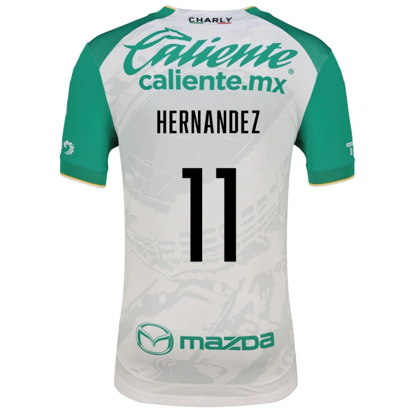 Danxen Damen Elías Hernández #11 Hellgrün Weiß Auswärtstrikot Trikot 2026/27 T-Shirt
