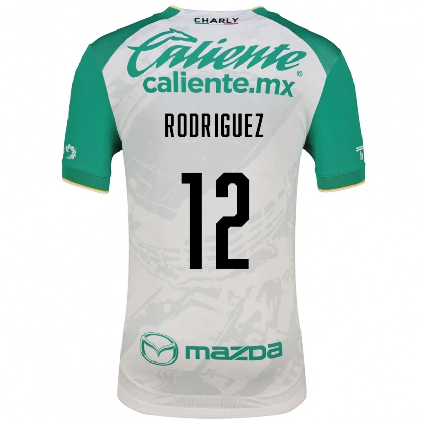 Danxen Damen Lixy Rodríguez #12 Hellgrün Weiß Auswärtstrikot Trikot 2026/27 T-Shirt