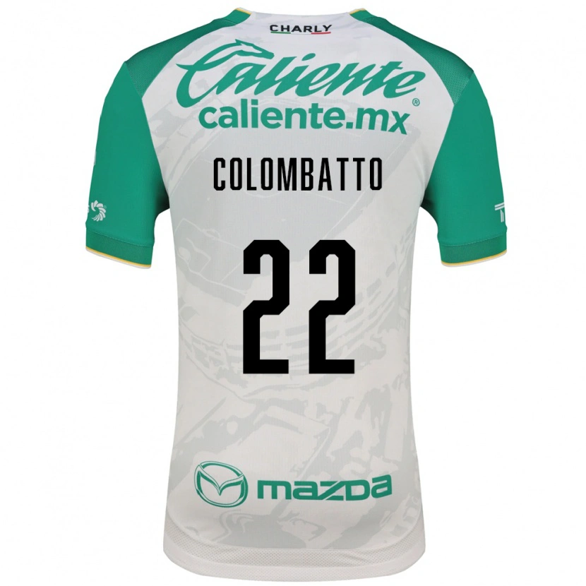 Danxen Damen Santiago Colombatto #22 Hellgrün Weiß Auswärtstrikot Trikot 2026/27 T-Shirt