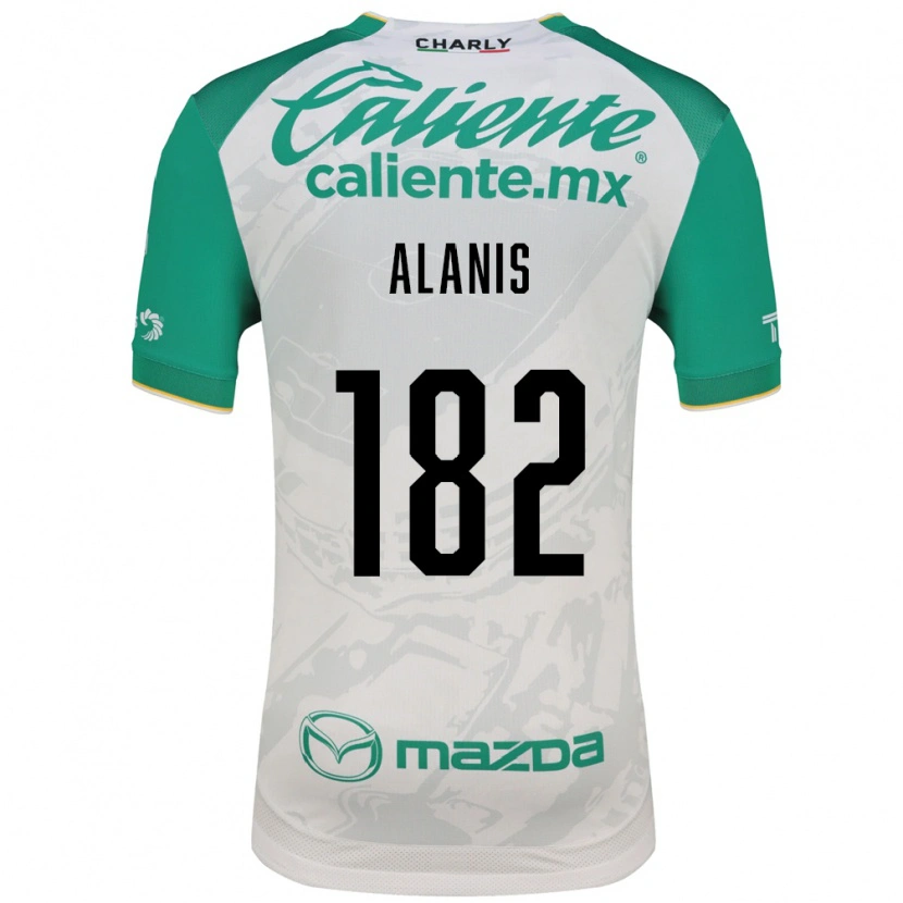 Danxen Damen Alejandro Alanís #182 Hellgrün Weiß Auswärtstrikot Trikot 2026/27 T-Shirt