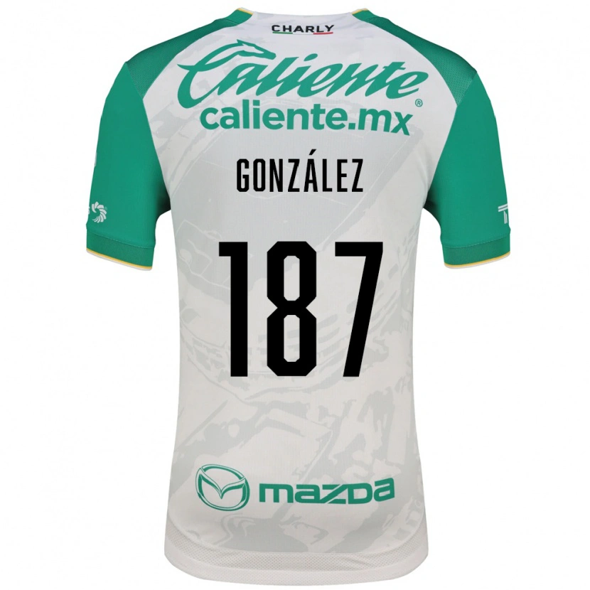Danxen Damen Milán González #187 Hellgrün Weiß Auswärtstrikot Trikot 2026/27 T-Shirt