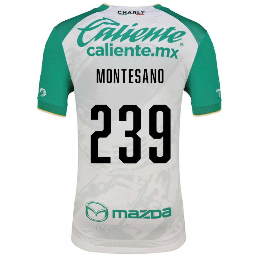 Danxen Damen Jesús Montesano #239 Hellgrün Weiß Auswärtstrikot Trikot 2026/27 T-Shirt