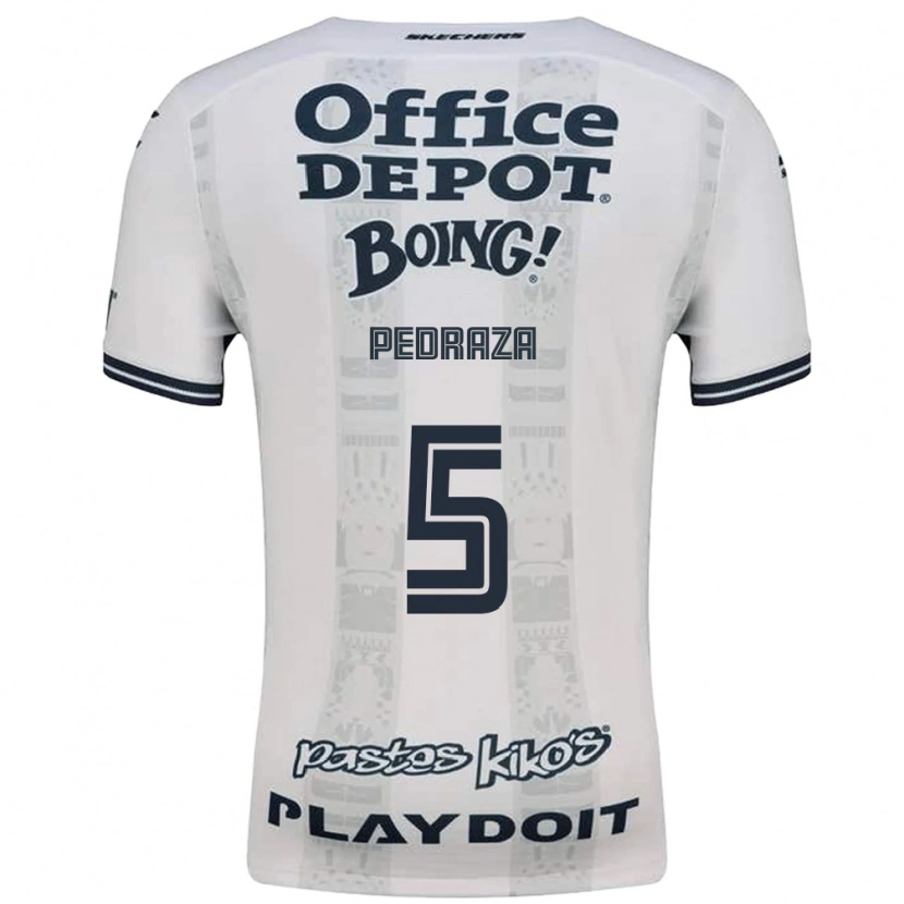 Danxen Damen Pedro Pedraza #5 Rot Weiß Schwarz Auswärtstrikot Trikot 2026/27 T-Shirt