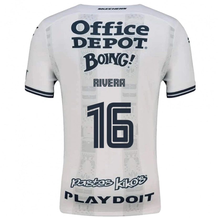 Danxen Damen Christian Rivera #16 Rot Weiß Schwarz Auswärtstrikot Trikot 2026/27 T-Shirt