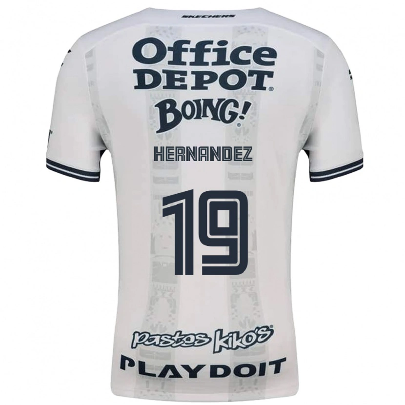 Danxen Damen Illian Hernández #19 Rot Weiß Schwarz Auswärtstrikot Trikot 2026/27 T-Shirt