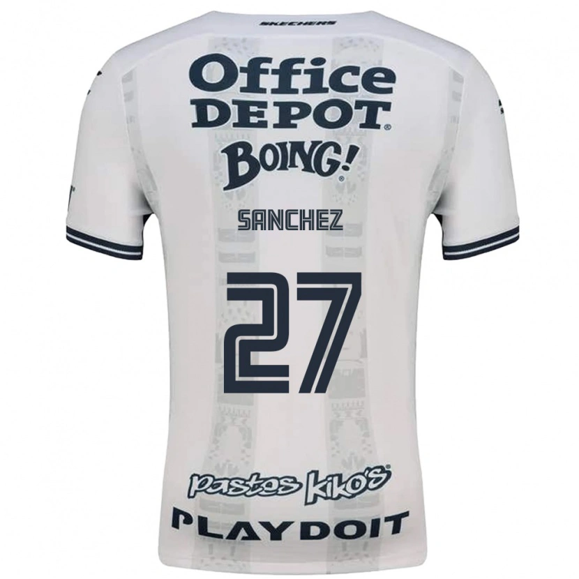 Danxen Damen Ella Sanchez #27 Rot Weiß Schwarz Auswärtstrikot Trikot 2026/27 T-Shirt